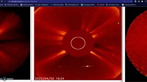 Back to Back M-Flare, Glancing Blow CME