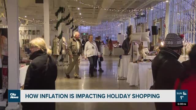 Inflation impacting holiday spending