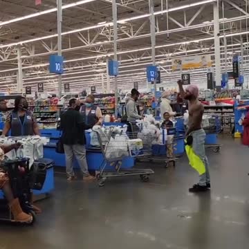 Very helpful man at Walmart