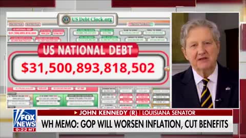 Sen. Kennedy: WH lays out GOP attack plan amid debt limit battle