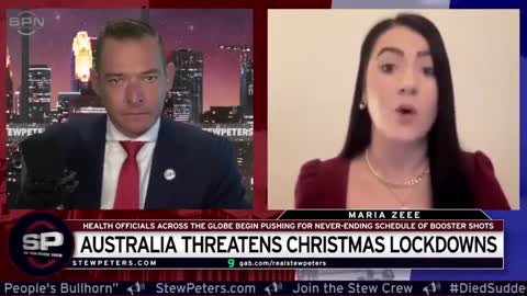 INSANE AUSTRALIA THREATENS CHRISTMAS LOCKDOWNS HEALTH OFFICIALS BEGIN PUSHING NEVER-ENDING BOOSTER S