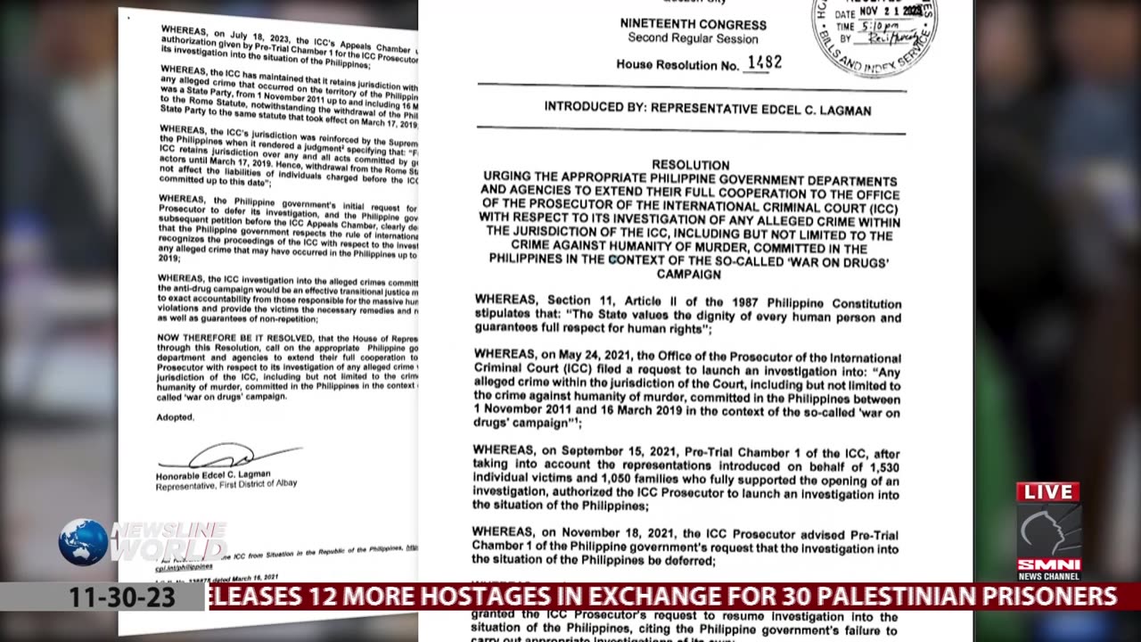 Philippines has no legal duty to cooperate with ICC –Solgen Guevarra