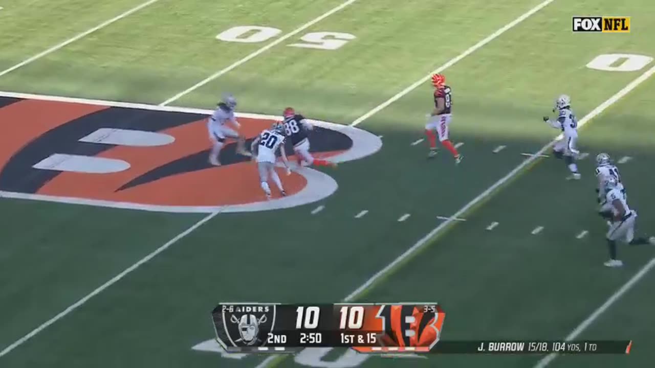 US Sports Football Feat. Raiders @ Bengals Highlights