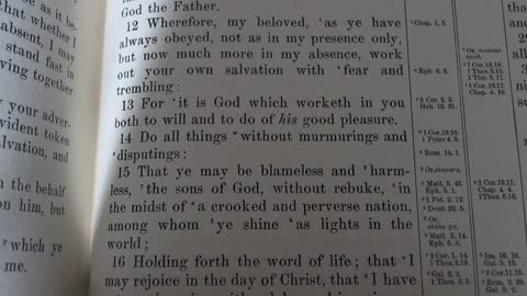 Work out your salvation...