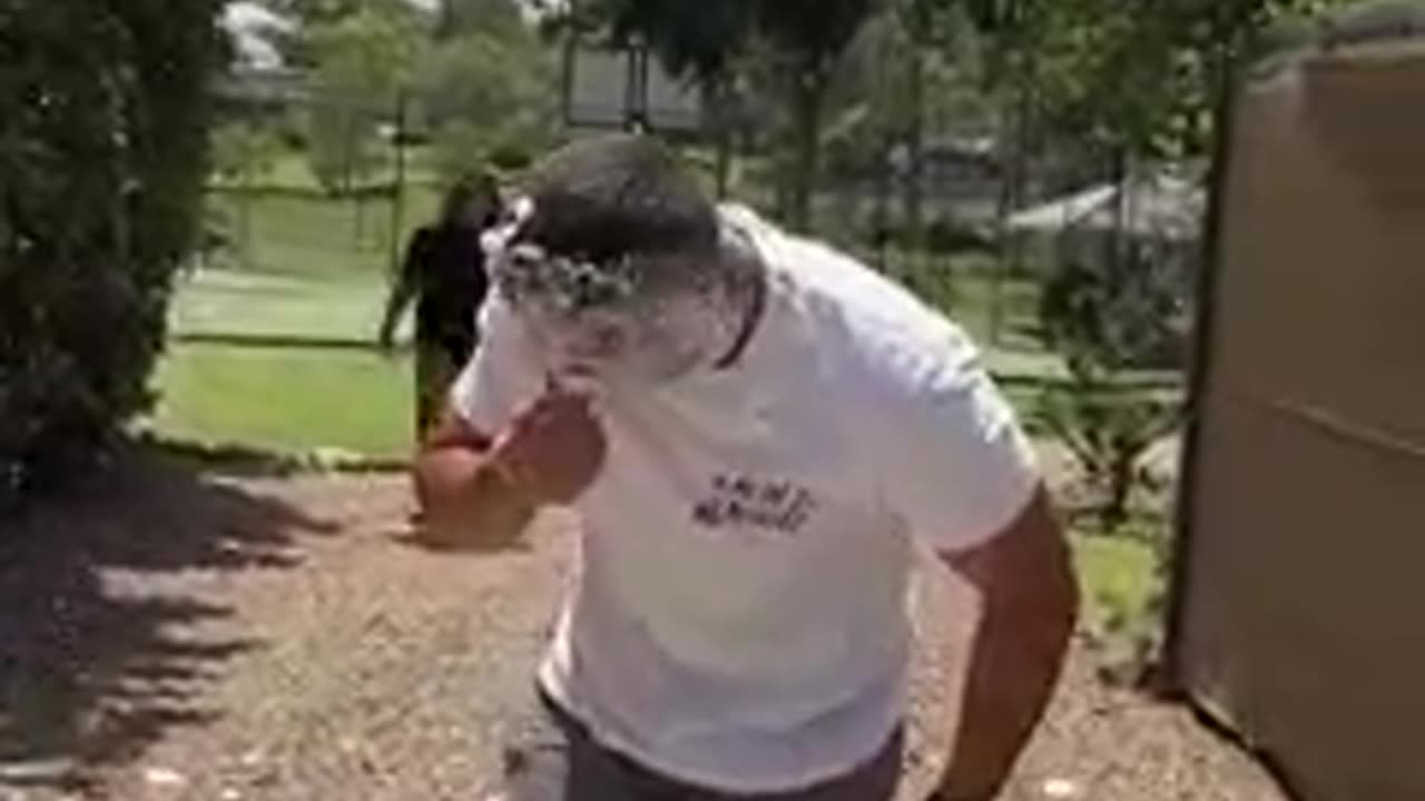 Cake on Face Prank....