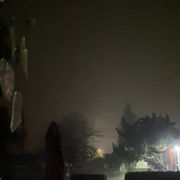 Unusual weather for Lake County, Ca U.S.A. 1/7/23