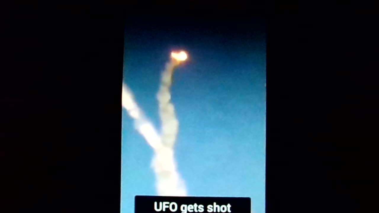 UFO shot down: