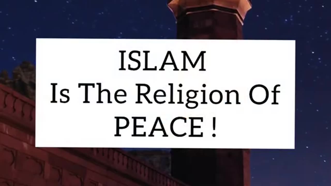 RELIGION OF PEACE