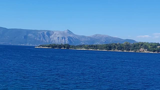 Ionian sea, Corfu