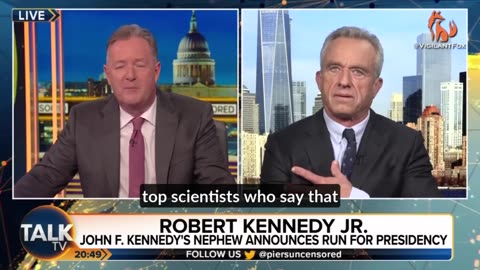 Robert Kennedy Jr. Wipes the Floor With Piers Morgan on the COVID Vaccine Debate