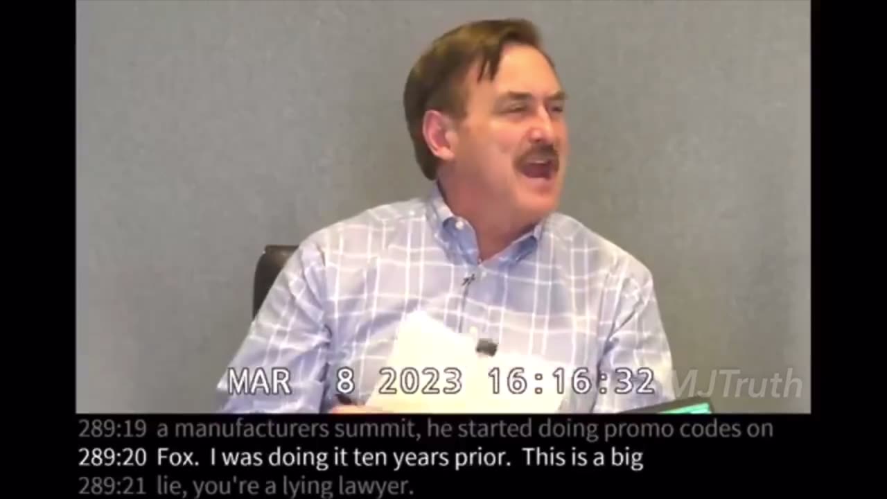 Clips from Mike Lindell’s deposition in a defamation suit from Dominion Systems employee Eric Coomer