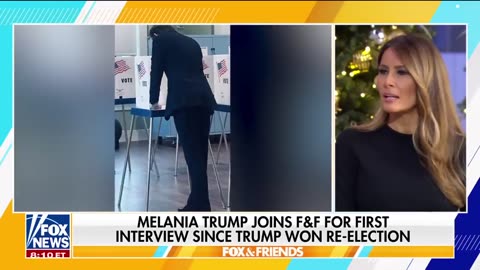 Melania Trump talks 'incredible' win in 1st interview since election! - 12/06/24