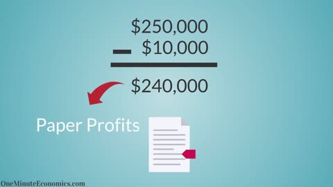 Paper Profits and Paper Wealth Explained in One Minute Realized vs. Unrealized Gains