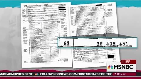 When Maddow got President Trump's tax returns