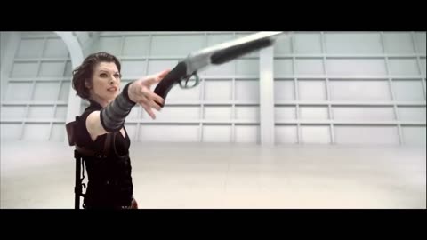 Alice Defeats Wesker (again) - Resident Evil- Afterlife