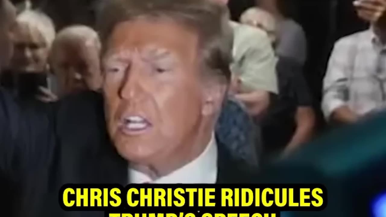 Trump_s latest speech gets RIDICULED by Chris Christie in new interview