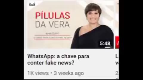 Verá maconheira mandou tirar do ar no YouTube o brasileirinhos