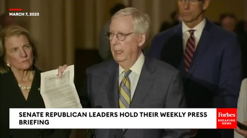 Mitch McConnell- 'The Democrats Are In Full Retreat On The DC Criminal Law'