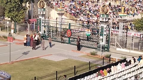 Wagha border Pakistan