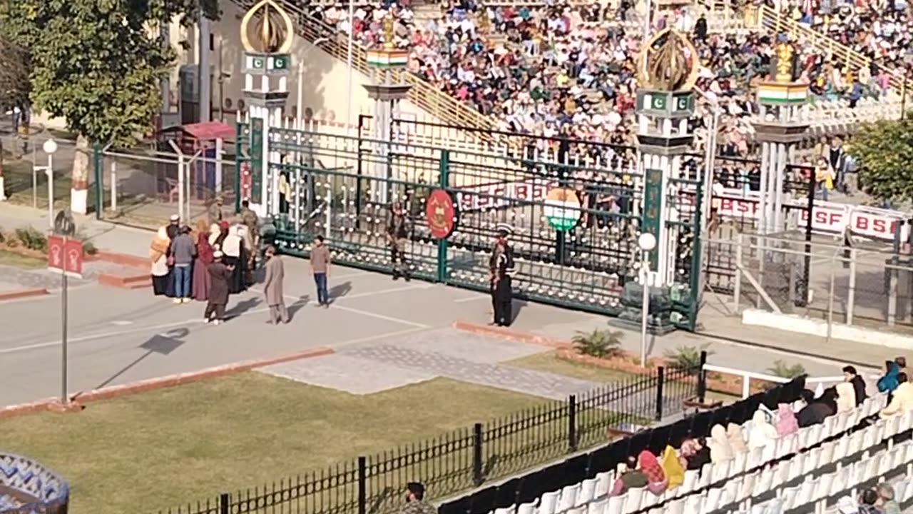 Wagha border Pakistan