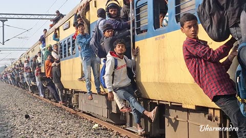 Glimpse of Patna Gaya Sawadi Train, Jai Nagar Patna Intercity, Hatia Patna Islampur Trains