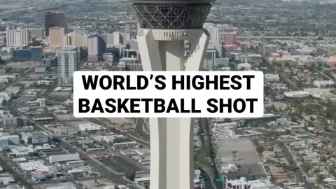 basketball shot top from the sky