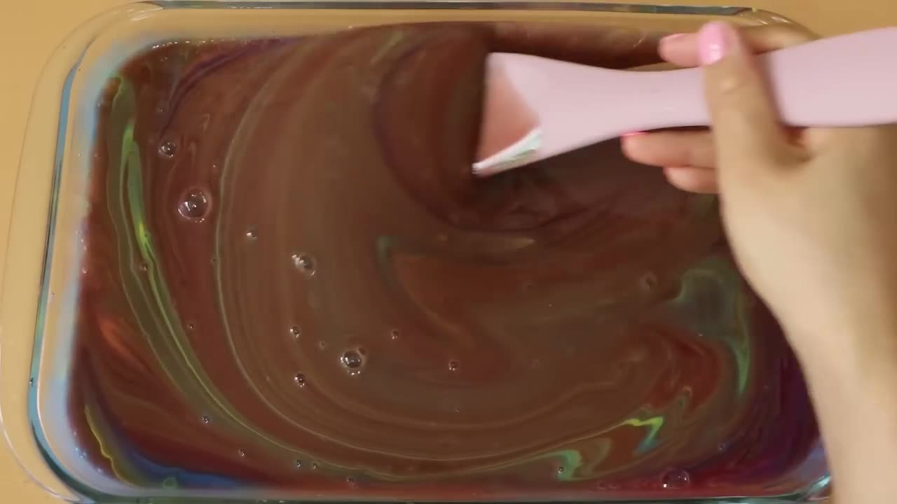 Playing with slime