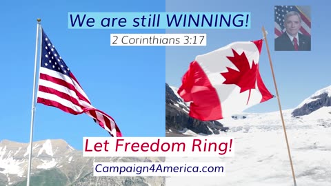 A 30 second message for the citizens of Canada and the USA. Let Freedom Ring!!