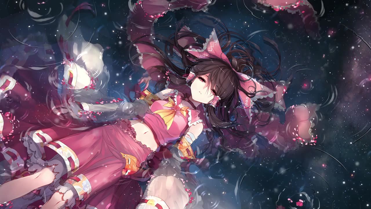 Ripples Touhou Anime Live Wallpaper Engine Desktop [anidraw.net]