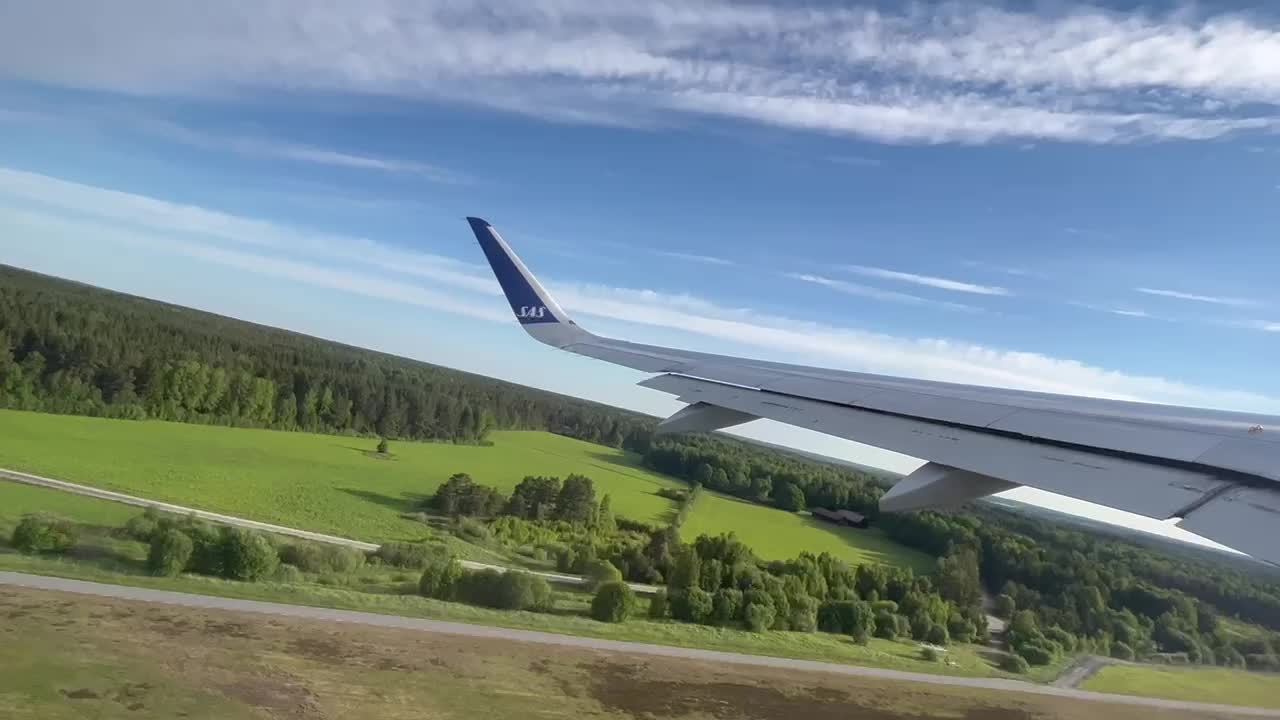 Beautiful Departure out of Stockholm, Sweden on the A320neo