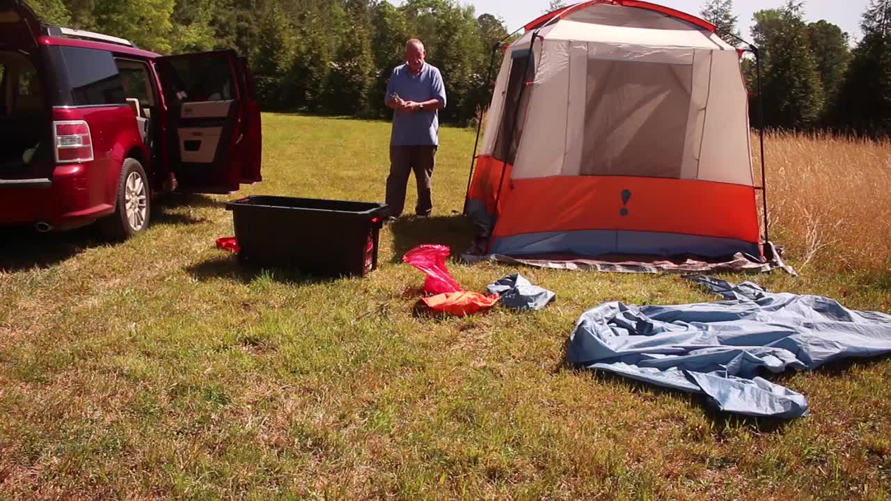 How to Take Down a Tent