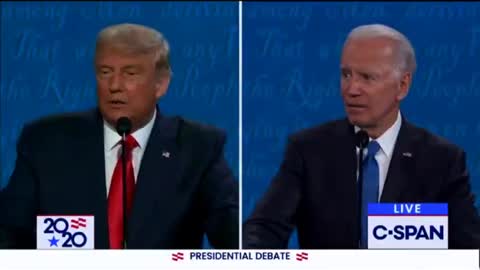 Biden, flat out Lied and blamed the Hunter Biden Laptop story on 'Russia, Russia, Russia'.