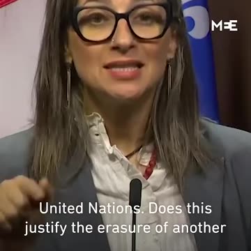Francesca Albanese shuts down reporter question...