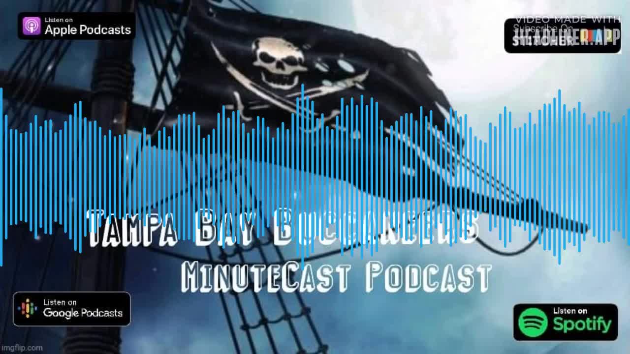 Tampa bay buccaneers minutecast podcast