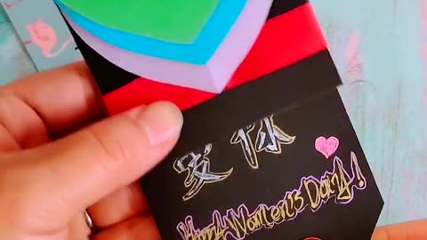How to Make a Birthday Greeting Card from Origami