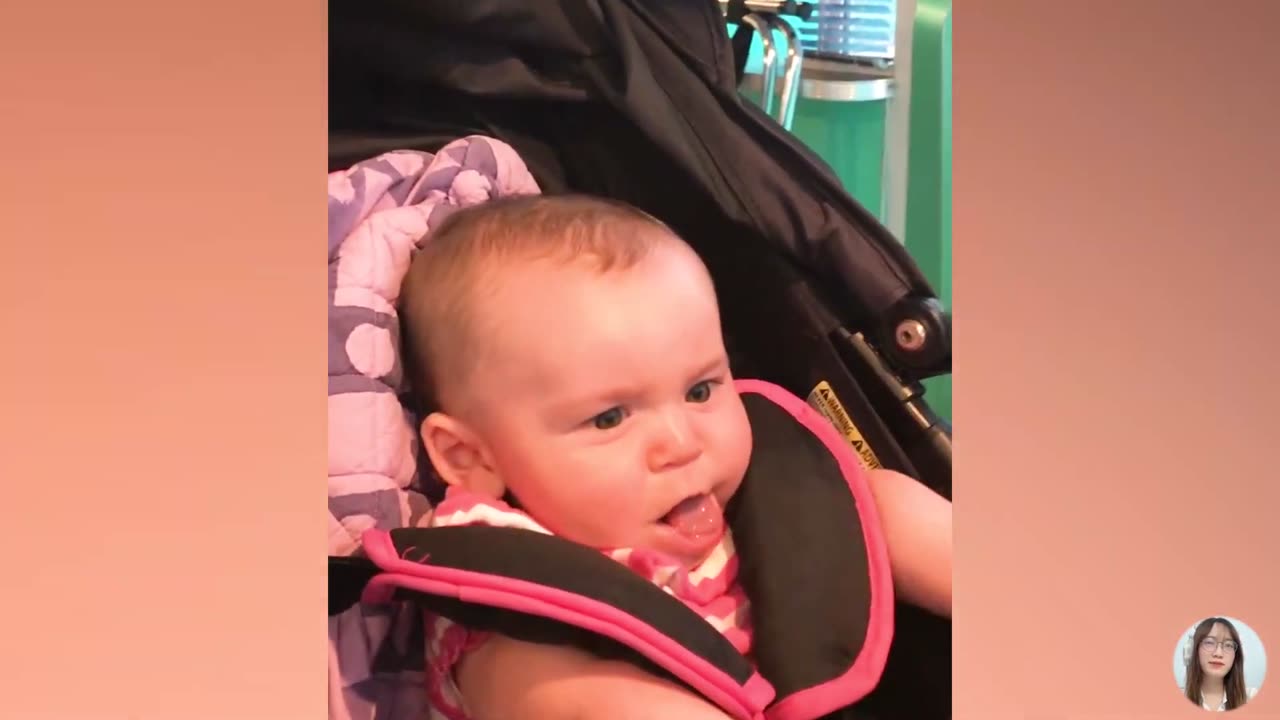 Funny Baby Eat Lemon For The First Time