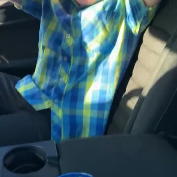 He did that in a moving car🤯🔥😱?!?!??