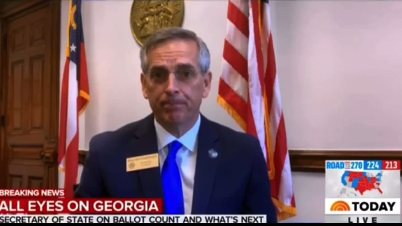 FlashBack - Raffensperger said Georgia had a record 4.7 million votes cast- The final count was nearly 5 million