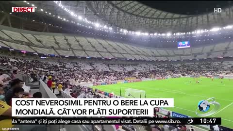 Cost neverosimil pentru un pahar de bere, la Campionatul Mondial de Fotbal din Qatar