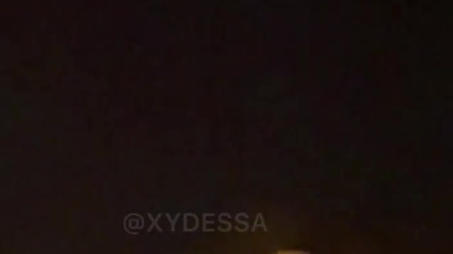 Per reports on local media, Anti Air gunfire and explosions being seen over Odessa!