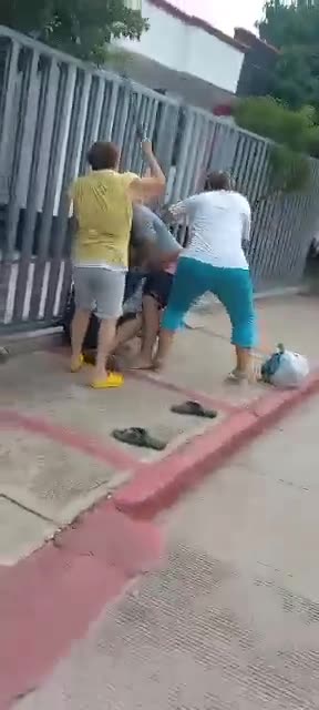 Pelea de vecinos en el Cesar