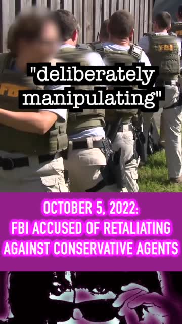 F.B.I. Accused of Dropping Child Abuse Cases for Jan 6 Cases (October 6, 2022)