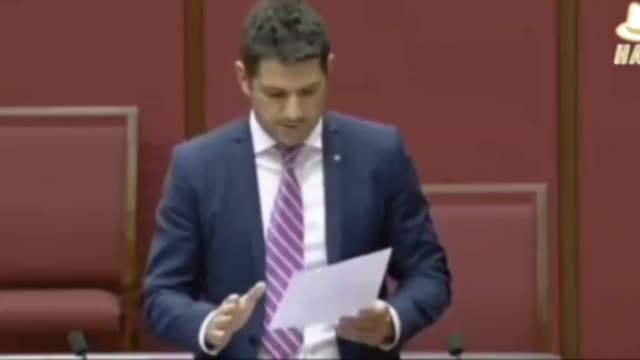 Senator Alex Antic speaks out in Parliament and exposes the World Economic forum