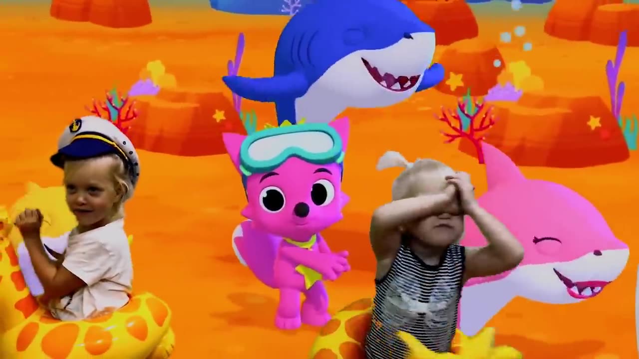 Baby Shark Animal Songs Children