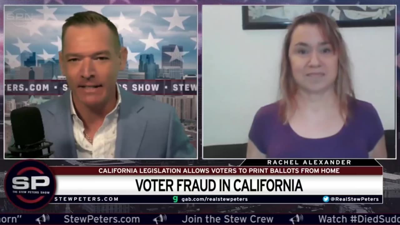CA Voter Fraud On Another Level; New CA State Will Remedy