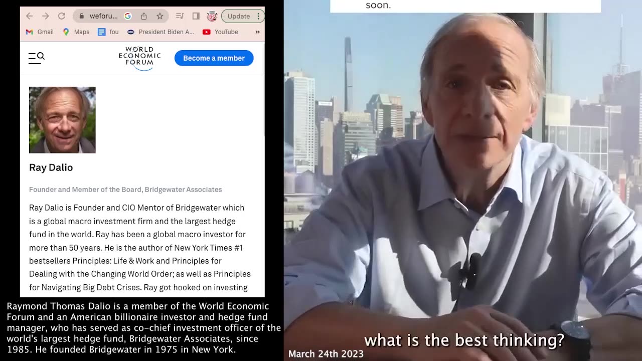 The Great Reset | "Authority And Power Will Shift Away from Humans to Computers And Most Humans Will Become Economically USELESS and Politically POWERLESS." - Yuval Noah Harari + "Your Going to Be Following That Device." - Ray Dalio