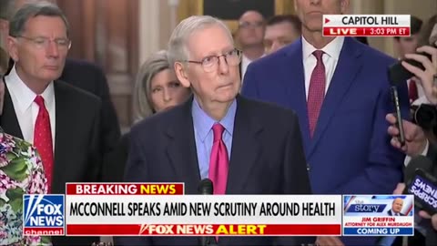 McConnell Straight Up REFUSES To Answer Reporters' Questions About Freezing Incidents