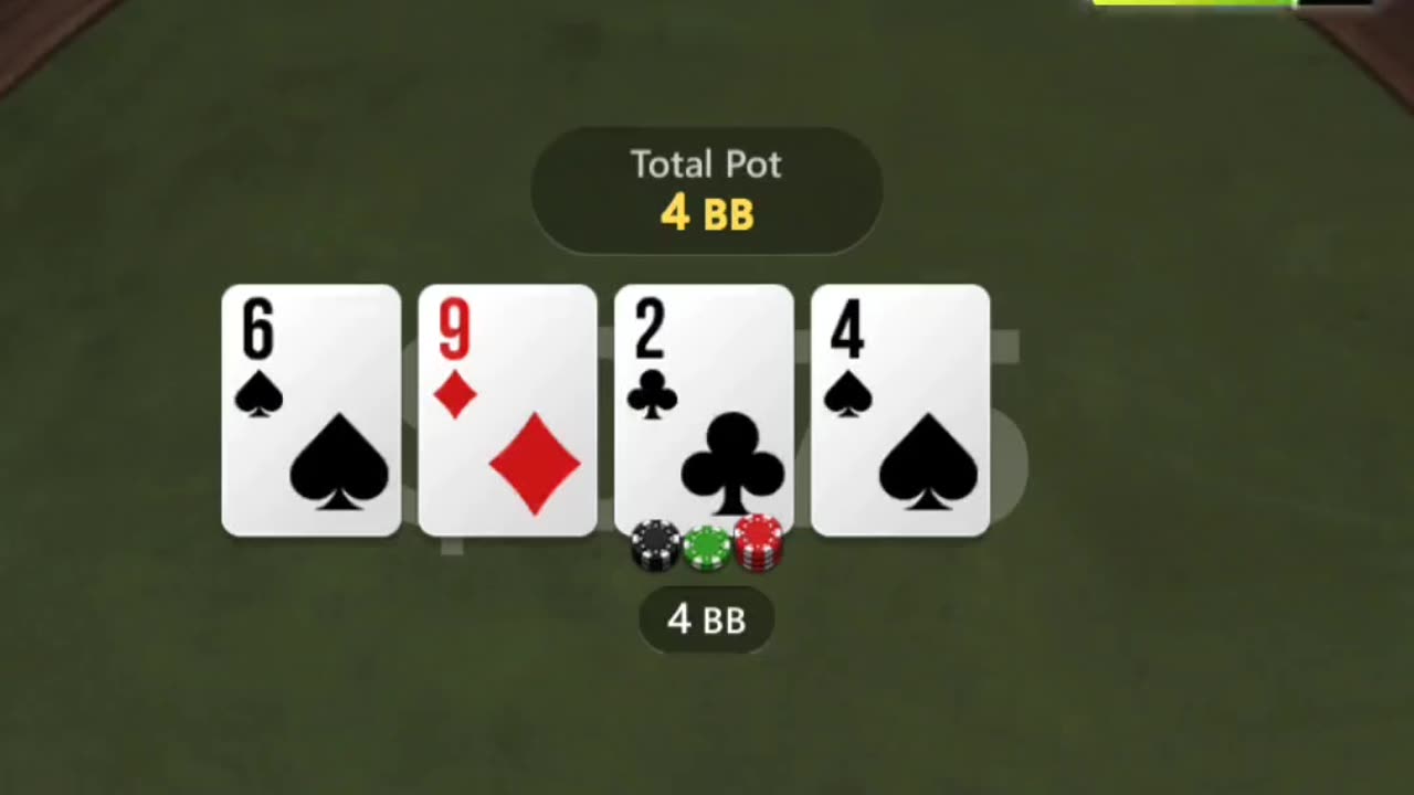 Playing a straight forward player spin&go78