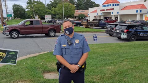 Howard County Police Clarksville MD Organic Farmers Market 🚜 - Shaun Porter