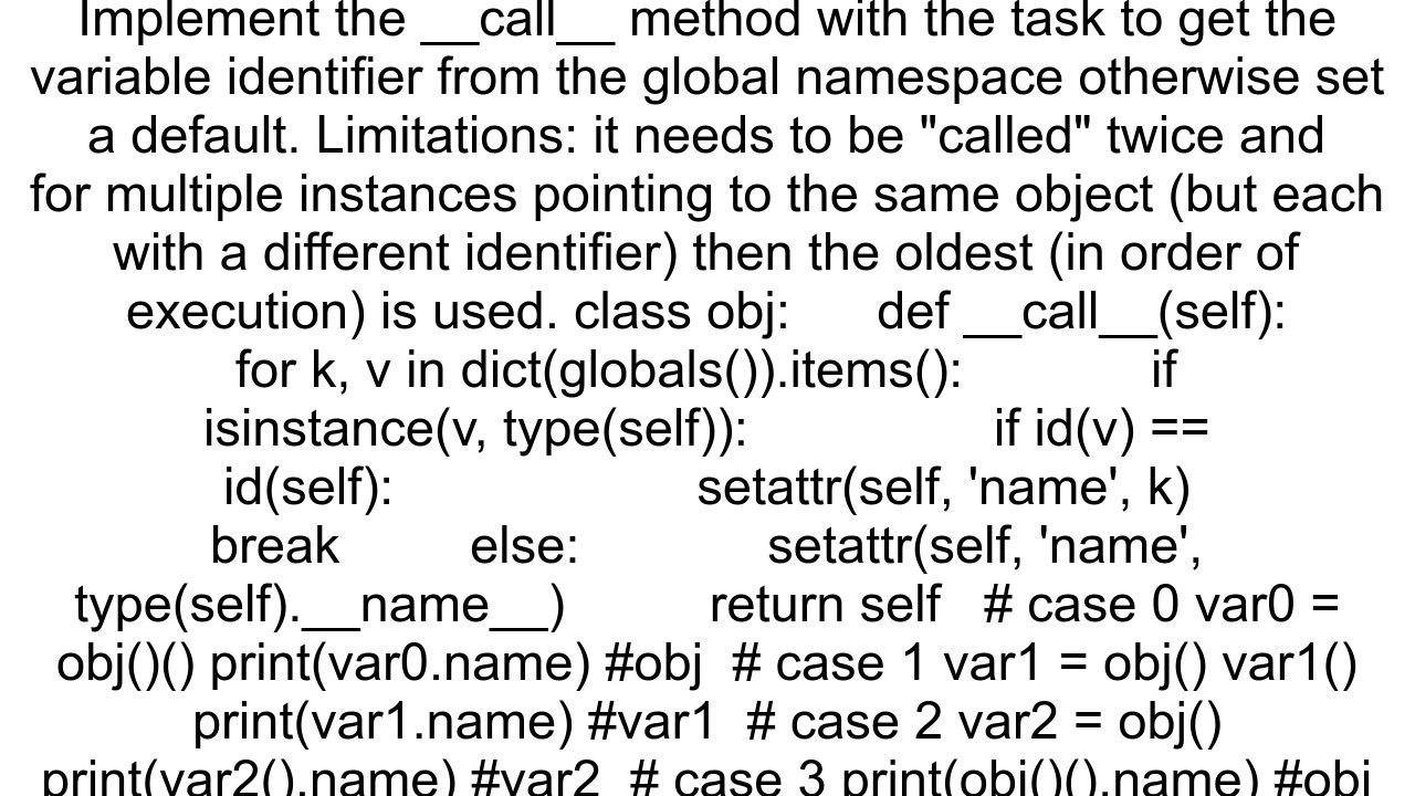 How to dynamically initialize a variable according to the object39s creating method in python